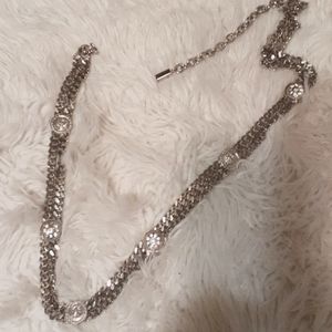 Silver Versace belt